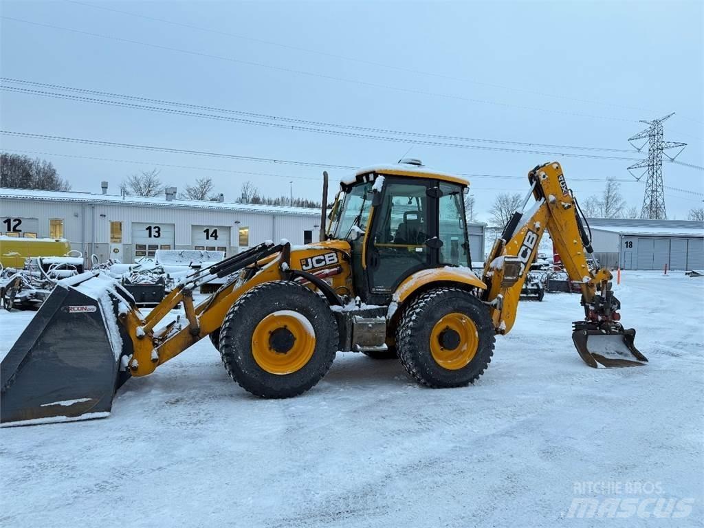 JCB 4CX لوادر ذات جرافات عكسية