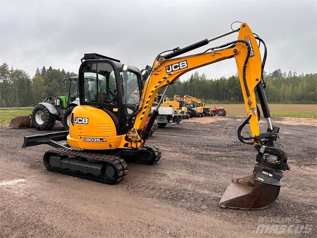 JCB 8035 ZTS حفارات صغيرة أقل من 7 طن (حفارات صغيرة)