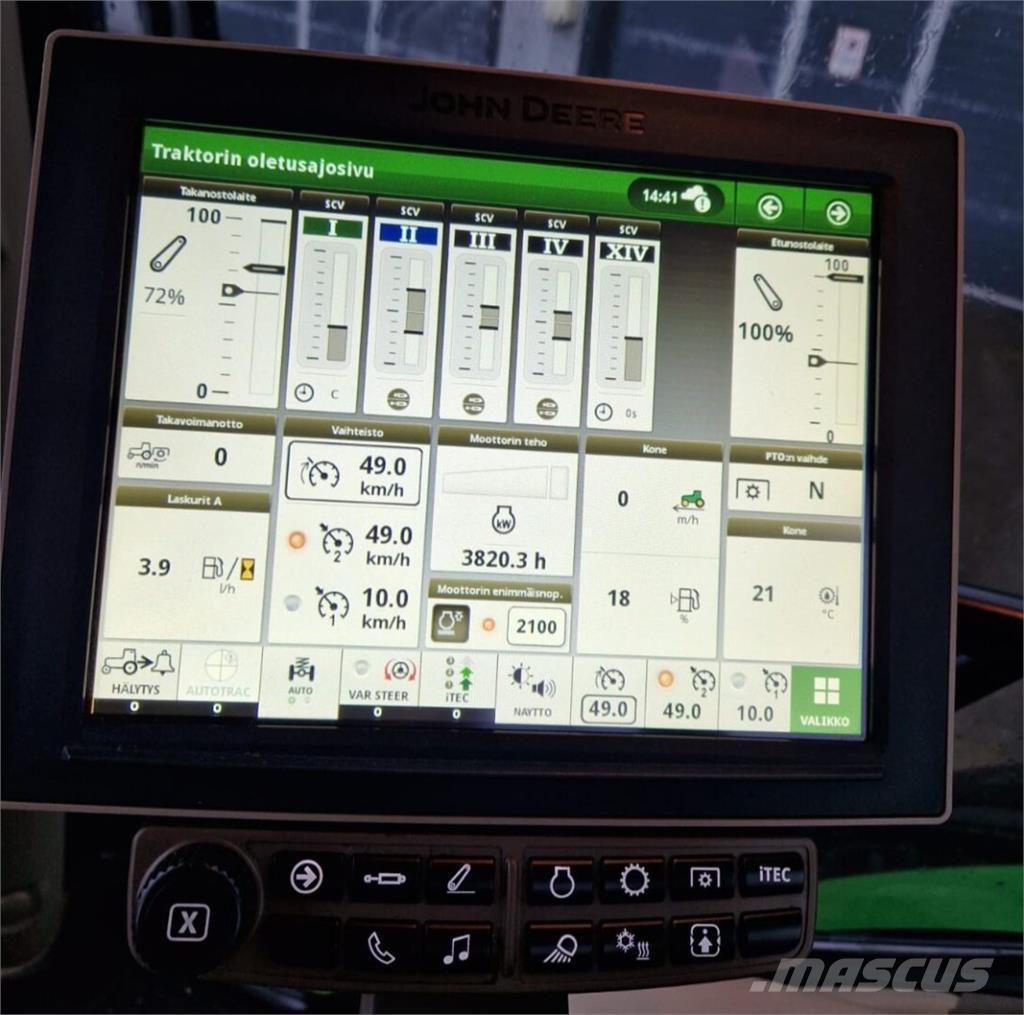 John Deere 6155 R الجرارات