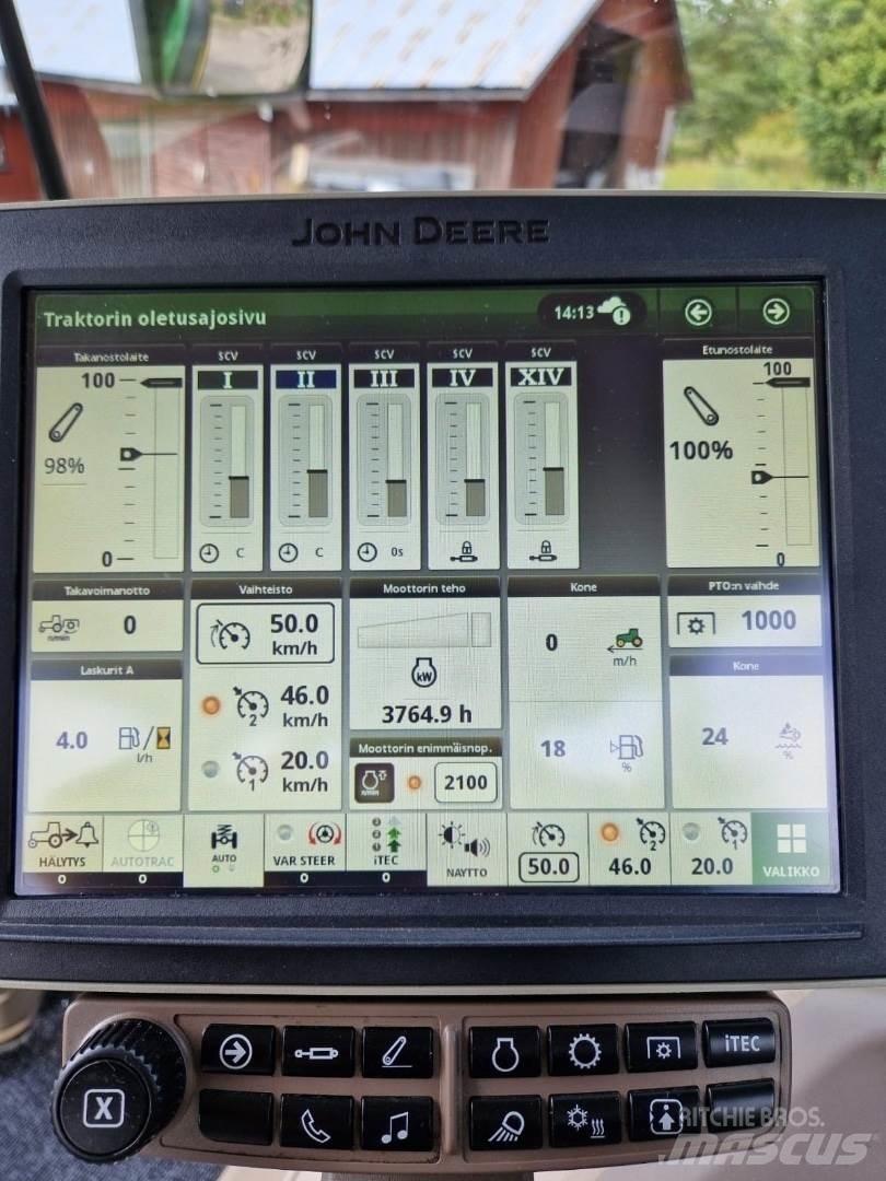 John Deere 6155R الجرارات