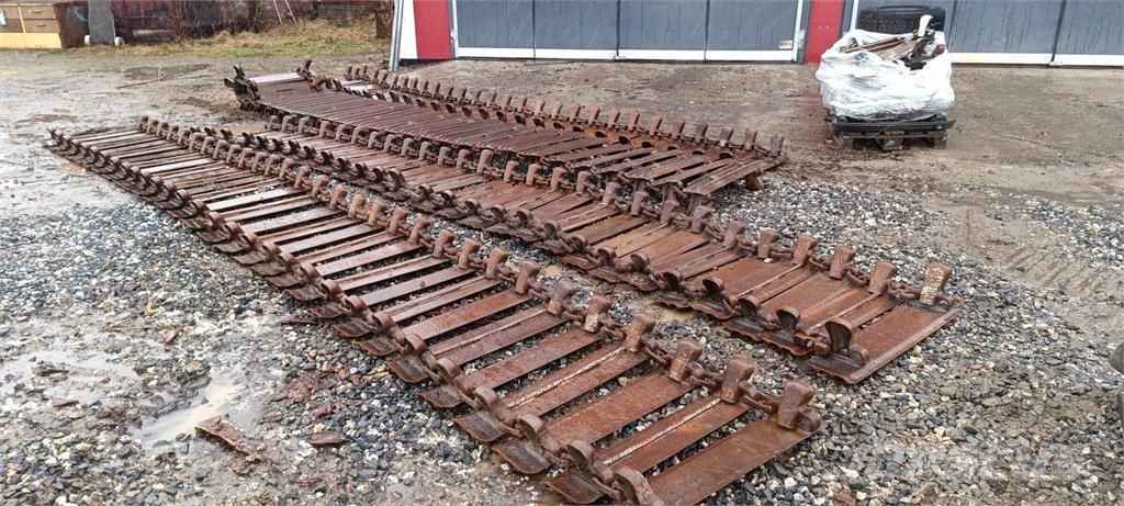  Kaivuri telat المسارات والسلاسل والهيكل السفلي