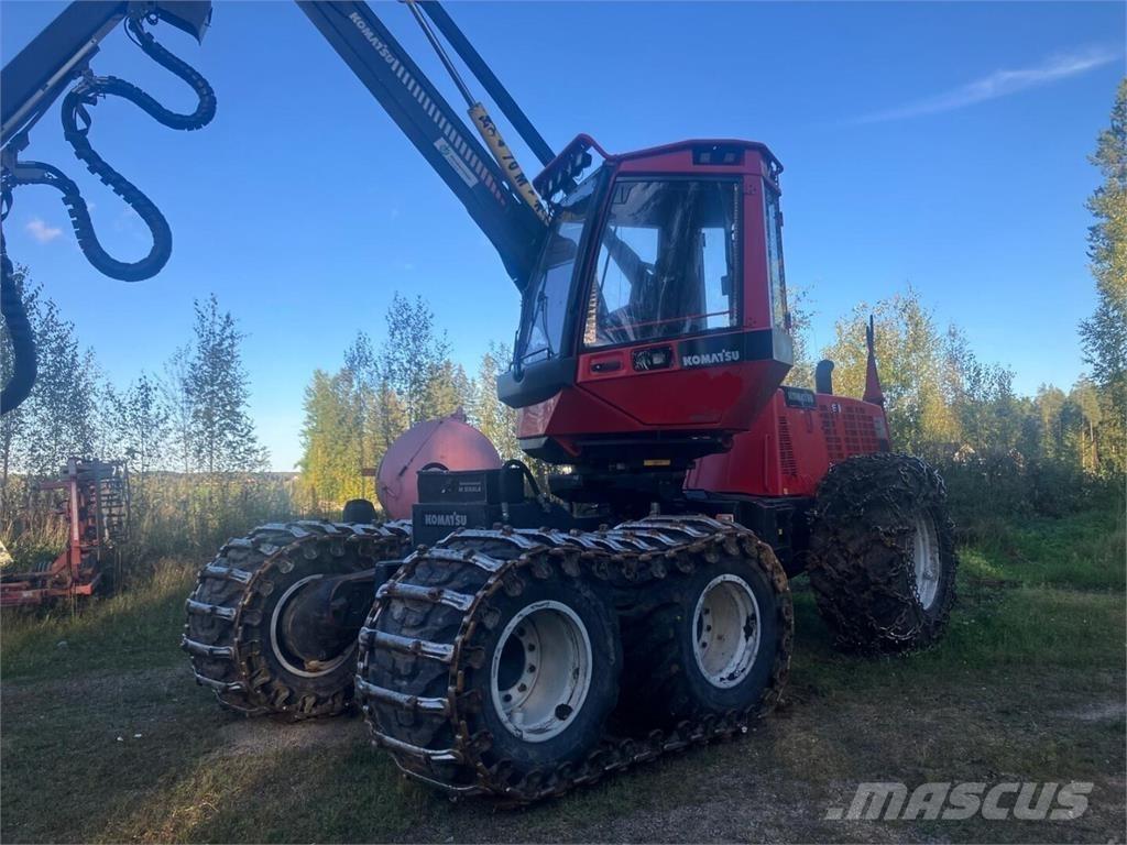 Komatsu 901tx.1 حصادات