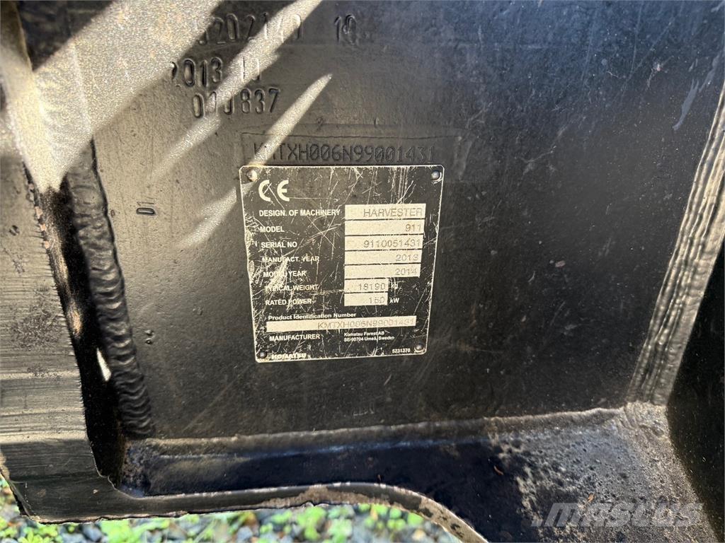 Komatsu 911.5 حصادات