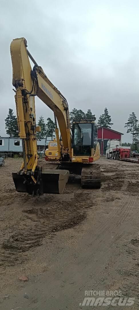 Komatsu Pc 160 LC حفارات زحافة