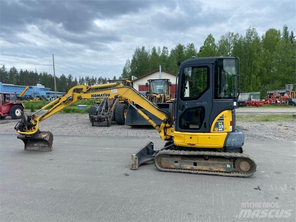 Komatsu PC 35MR-2 حفارات صغيرة أقل من 7 طن (حفارات صغيرة)