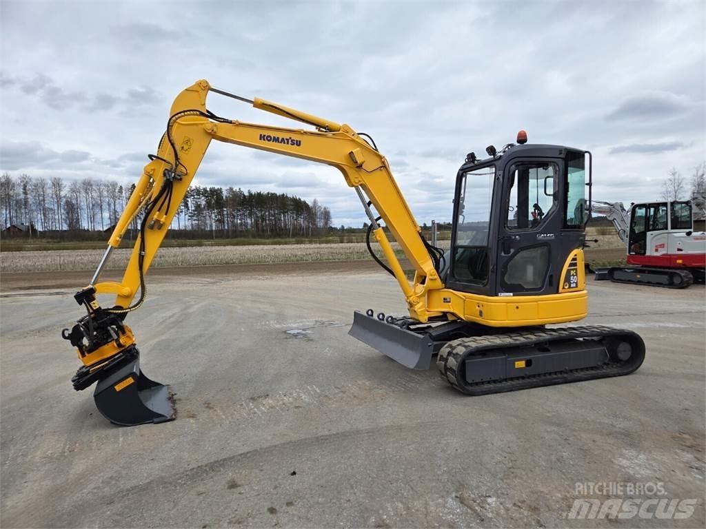 Komatsu PC50MR-2 حفارات صغيرة أقل من 7 طن (حفارات صغيرة)