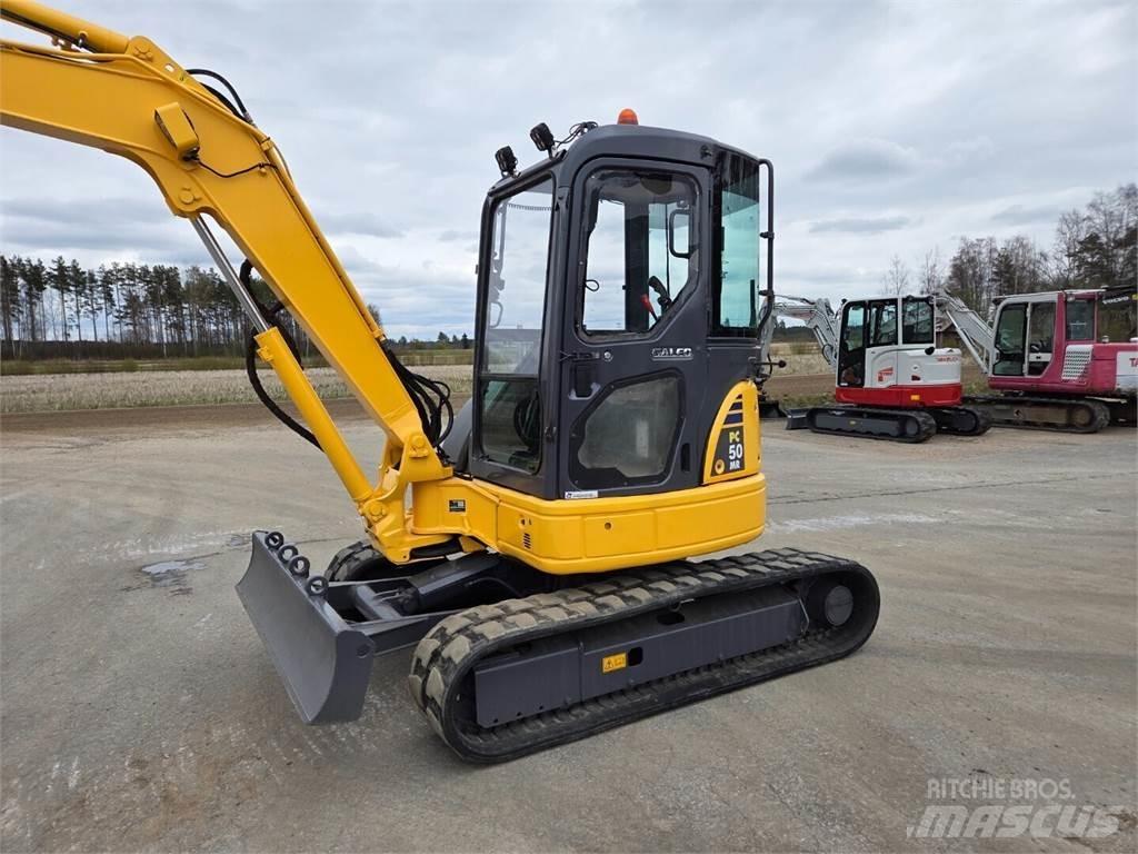 Komatsu PC50MR-2 حفارات صغيرة أقل من 7 طن (حفارات صغيرة)