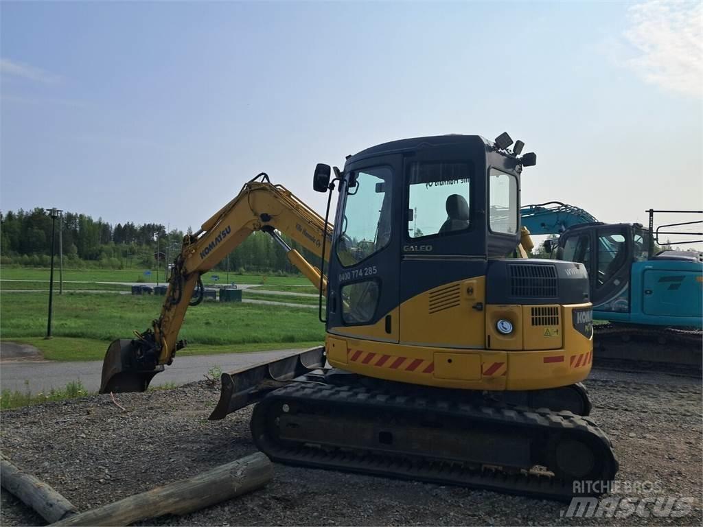 Komatsu Pc78 حفارات وسط 7 طن - 12 طن