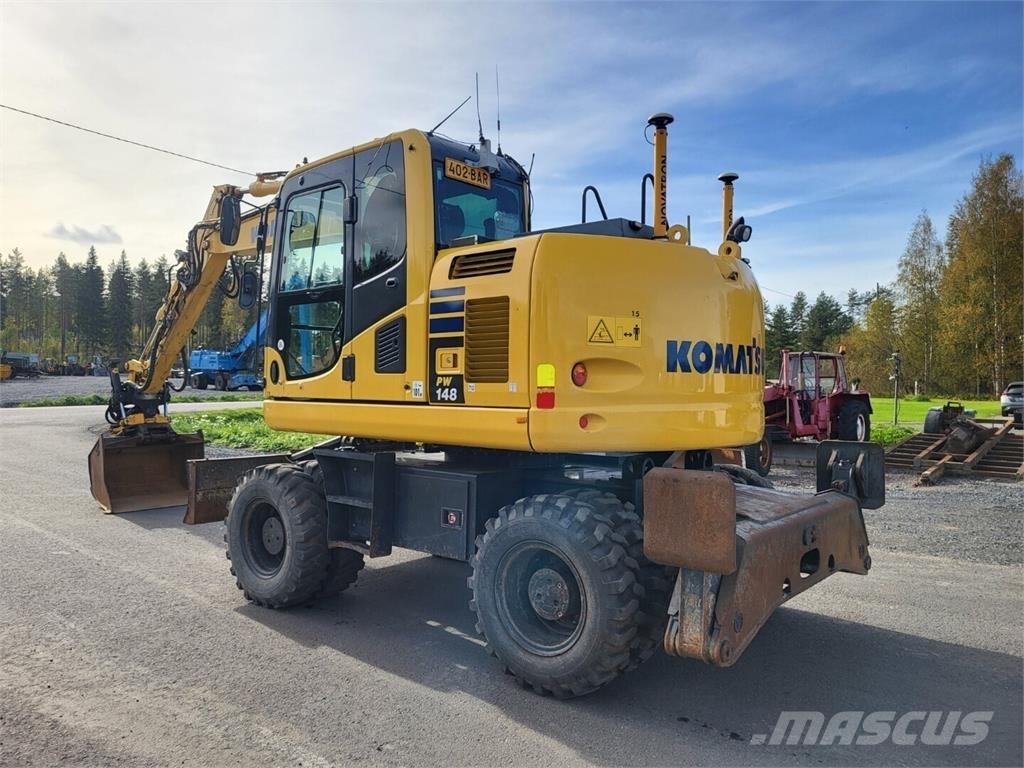Komatsu PW 148-10 حفارات بعجل