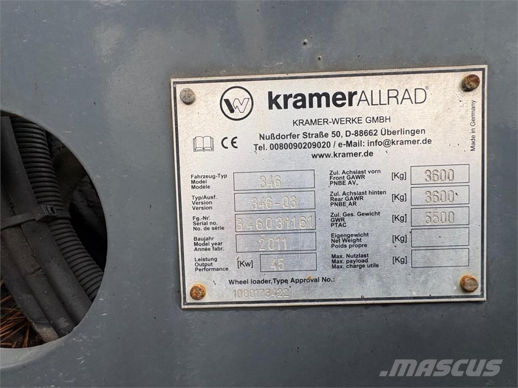 Kramer 750 لوادر بعجل