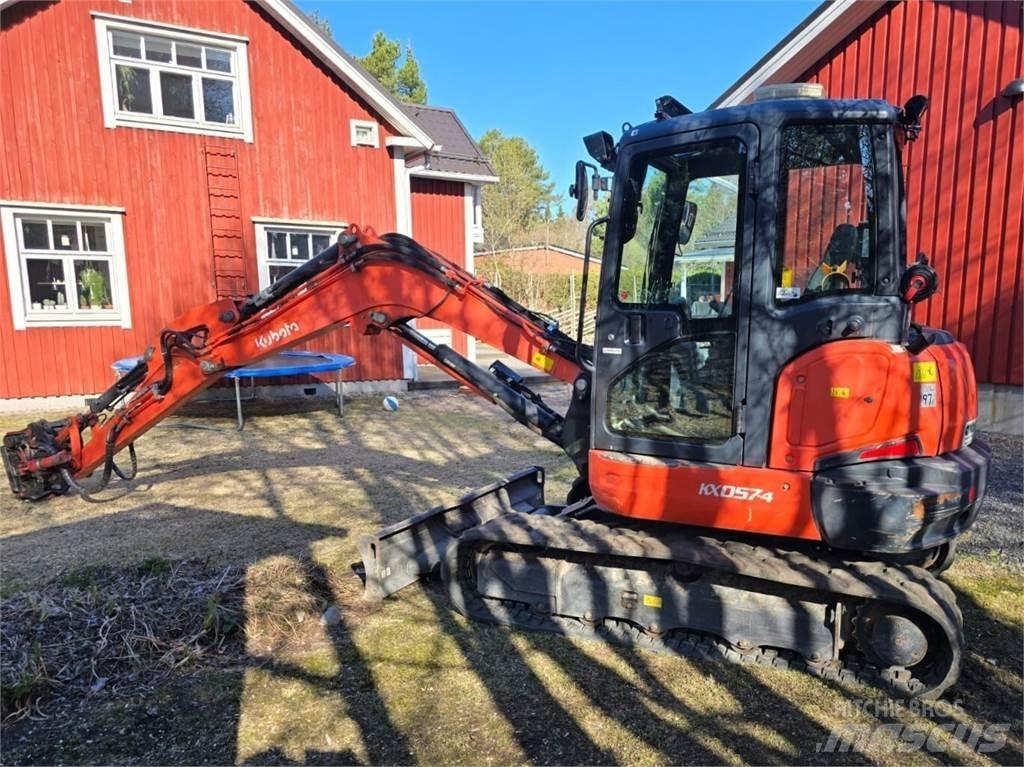 Kubota KX 057-4 حفارات زحافة