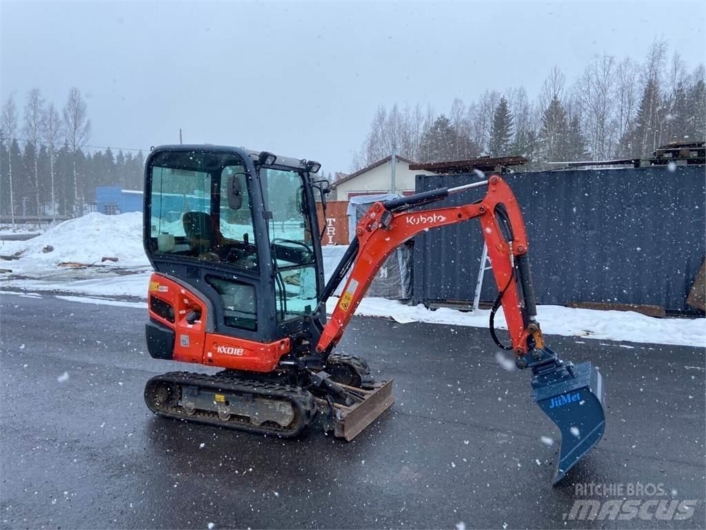 Kubota KX018-4 حفارات صغيرة أقل من 7 طن (حفارات صغيرة)