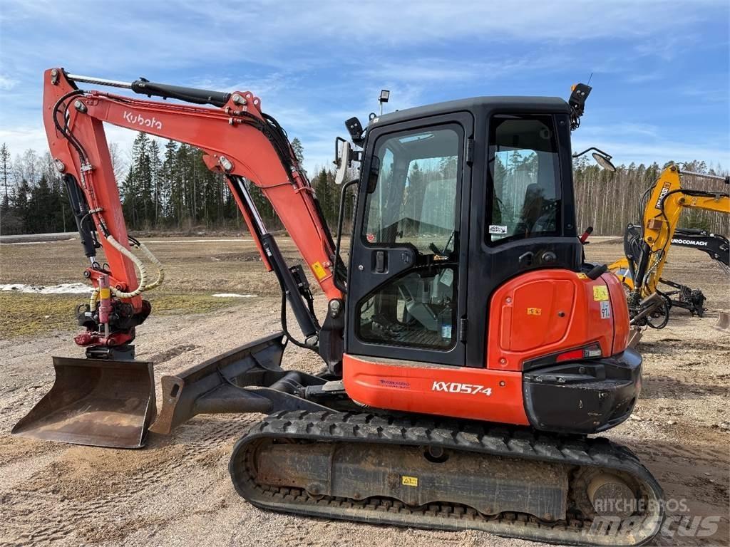 Kubota KX057-4 حفارات صغيرة أقل من 7 طن (حفارات صغيرة)