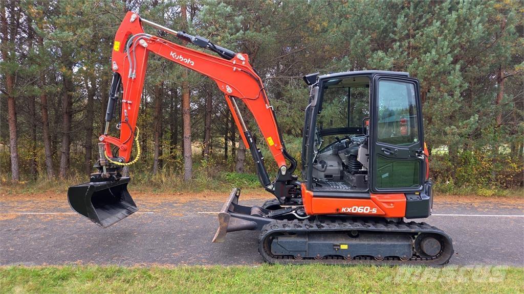 Kubota KX060-5 حفارات صغيرة أقل من 7 طن (حفارات صغيرة)