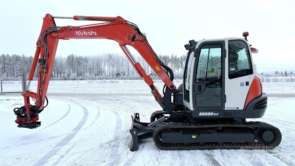 Kubota KX080-3 حفارات وسط 7 طن - 12 طن