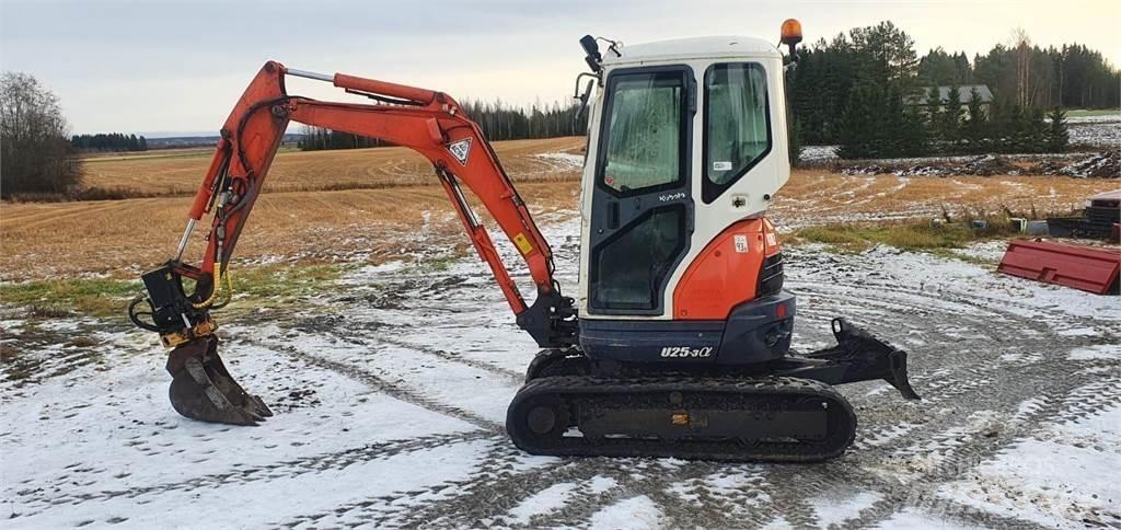 Kubota U25-3 حفارات صغيرة أقل من 7 طن (حفارات صغيرة)