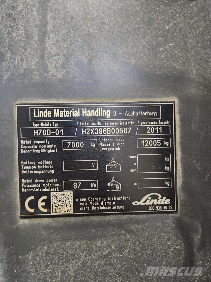 Linde H70D-01 شاحنات الديزل