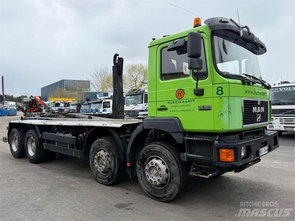 MAN 35.403 8X4 شاحنات الرافعات الخطافية