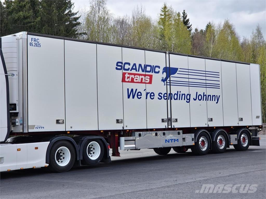 NTM FRC نصف مقطورات بدرجة حرارة قابلة للضبط