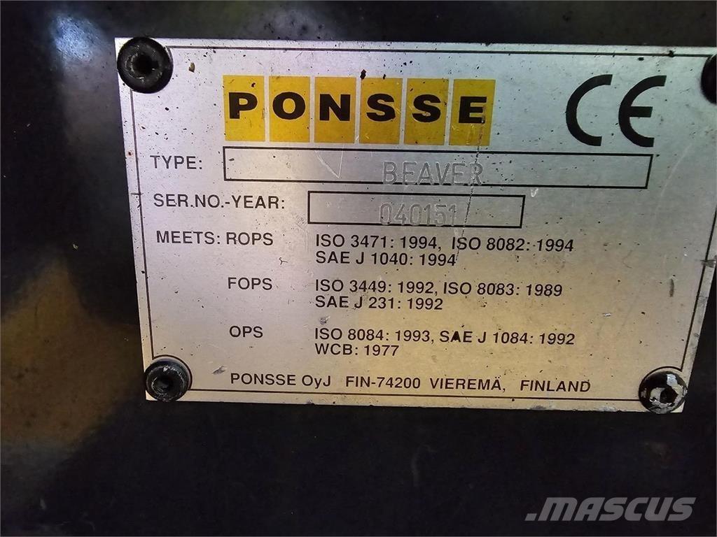 Ponsse Beaver حصادات