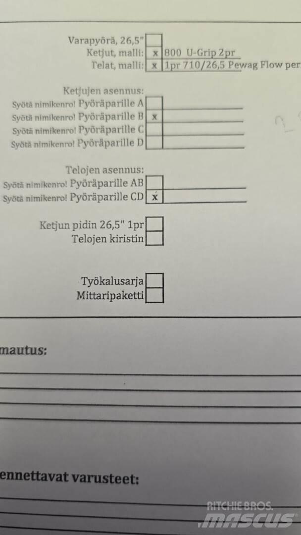Ponsse Buffalo شاحنات