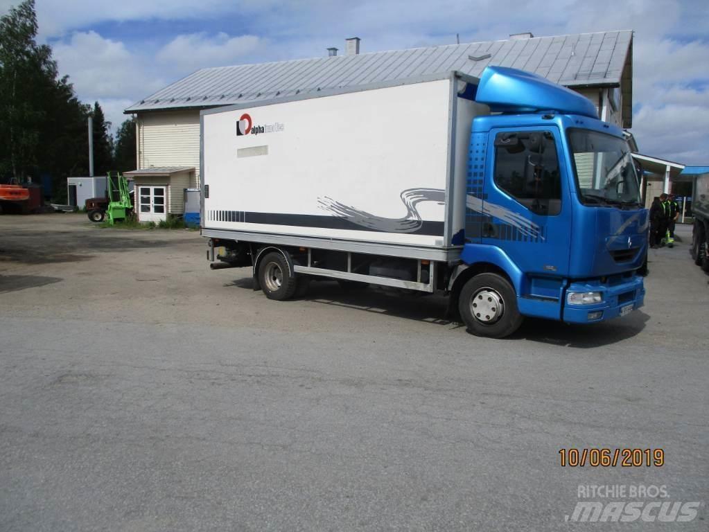 Renault 150 midlum شاحنات ذات هيكل صندوقي