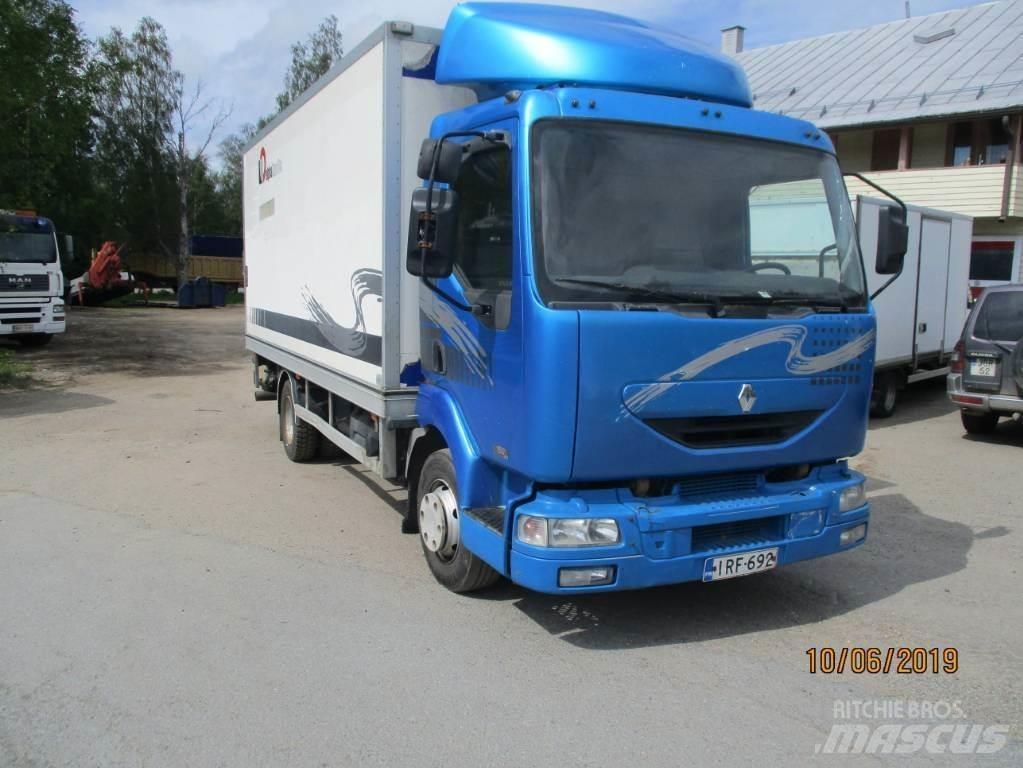 Renault 150 midlum شاحنات ذات هيكل صندوقي