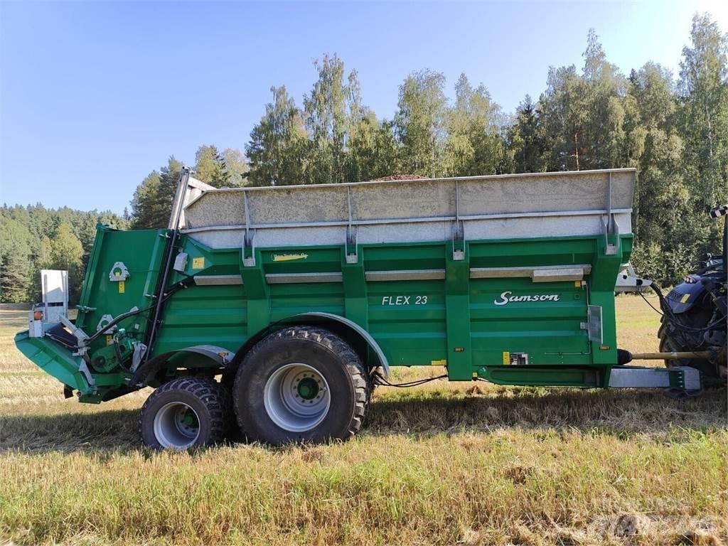 Samson Flex 23 معدات توزيع السماد العضوي