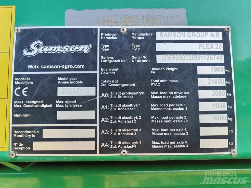 Samson Flex 23 معدات توزيع السماد العضوي