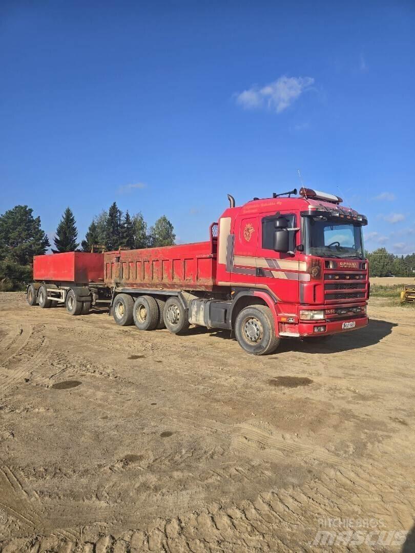 Scania 164 شاحنات قلابة