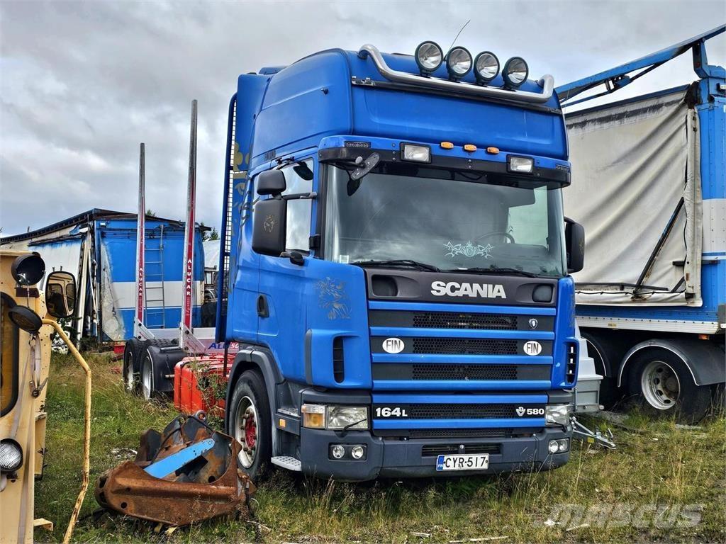 Scania 164L 6x2 شاحنات أشجار