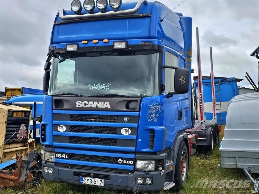 Scania 164L 6x2 شاحنات أشجار
