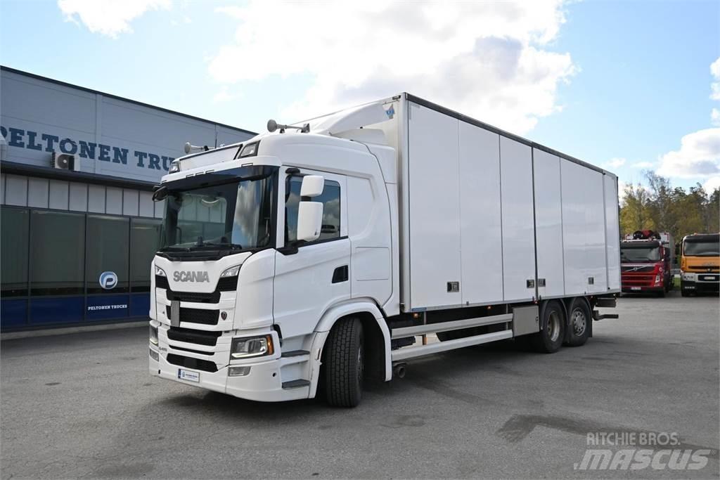 Scania G410 6X2 شاحنات ذات هيكل صندوقي