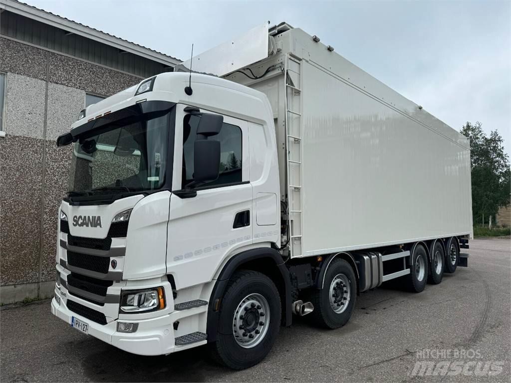 Scania G540 10x4 شاحنات نقل ألواح الخشب
