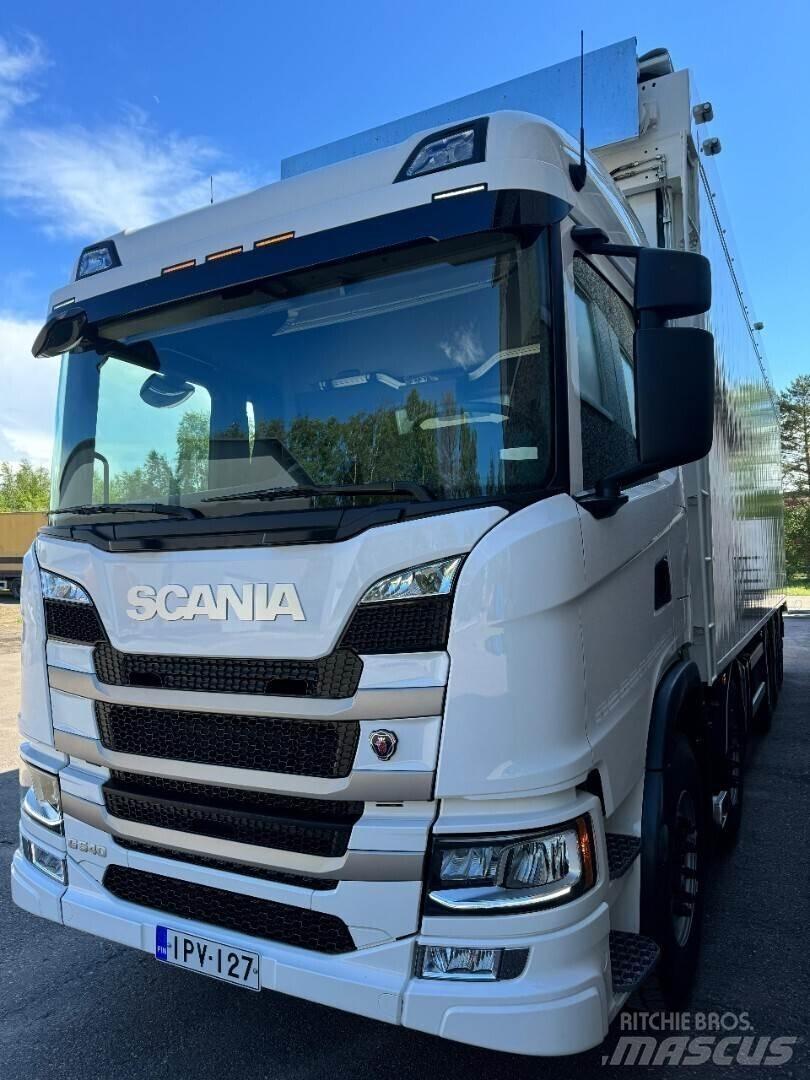 Scania G540 10x4 شاحنات نقل ألواح الخشب