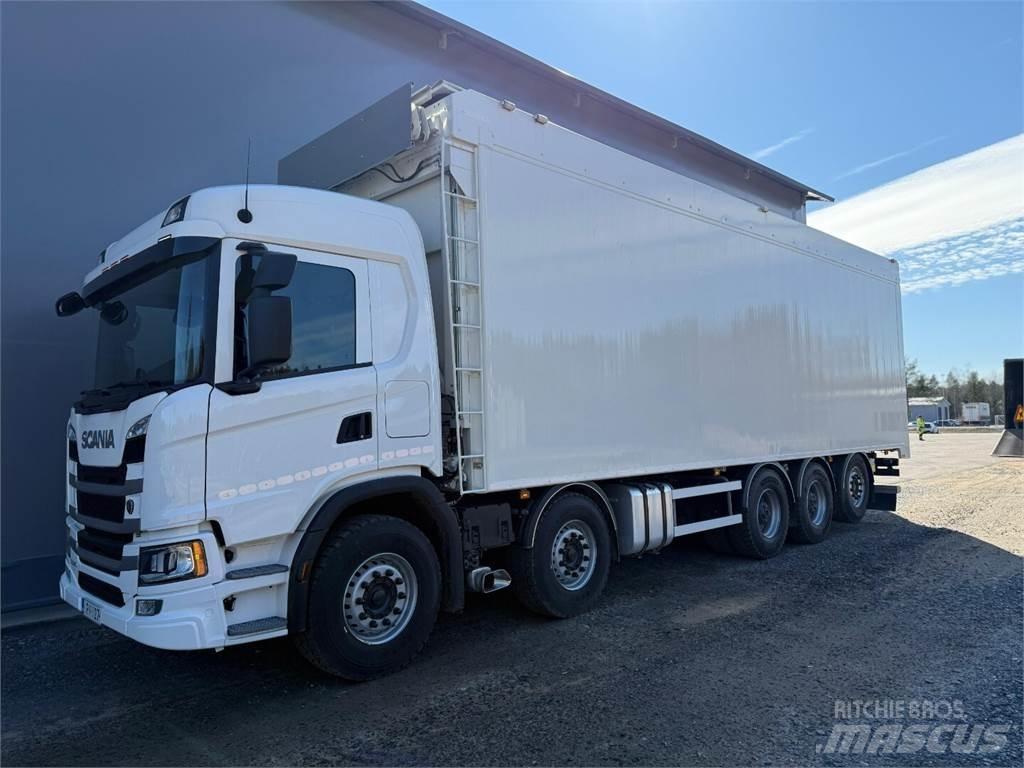 Scania G540 10x4 شاحنات نقل ألواح الخشب