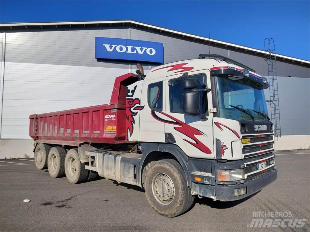 Scania P124 420hp شاحنات قلابة