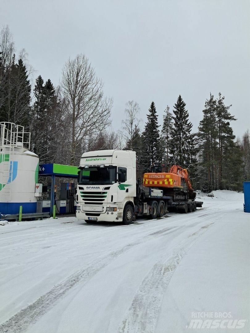 Scania r 560 شاحنات الرافعات