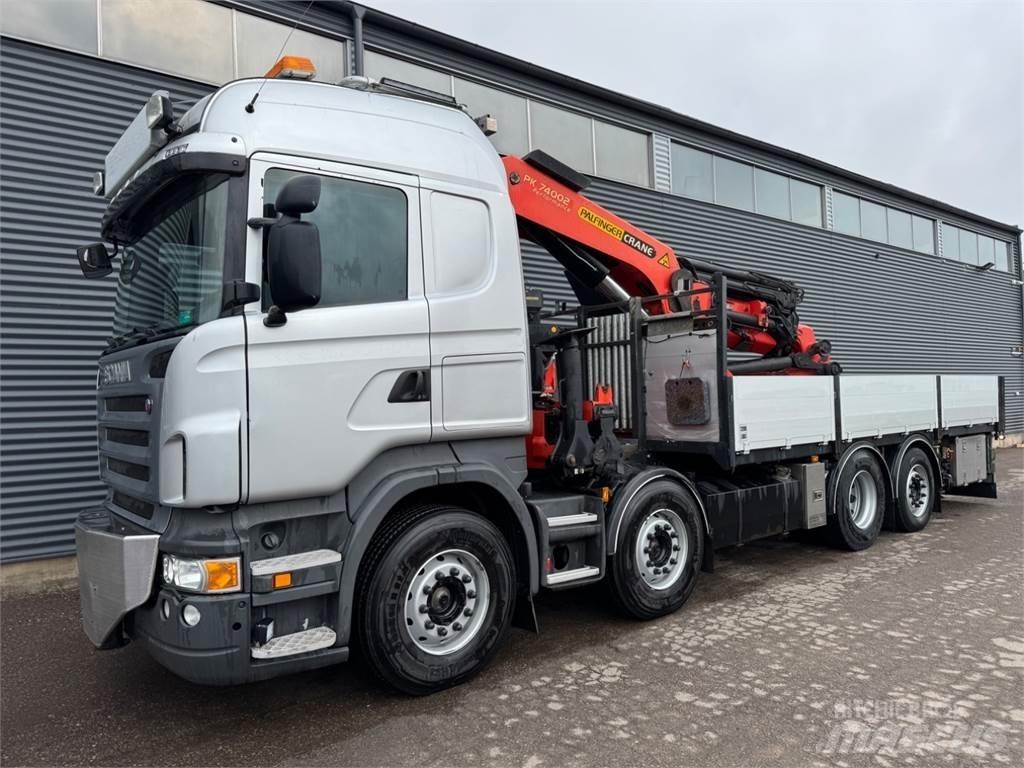 Scania R480 8X2*6 شاحنات الرافعات