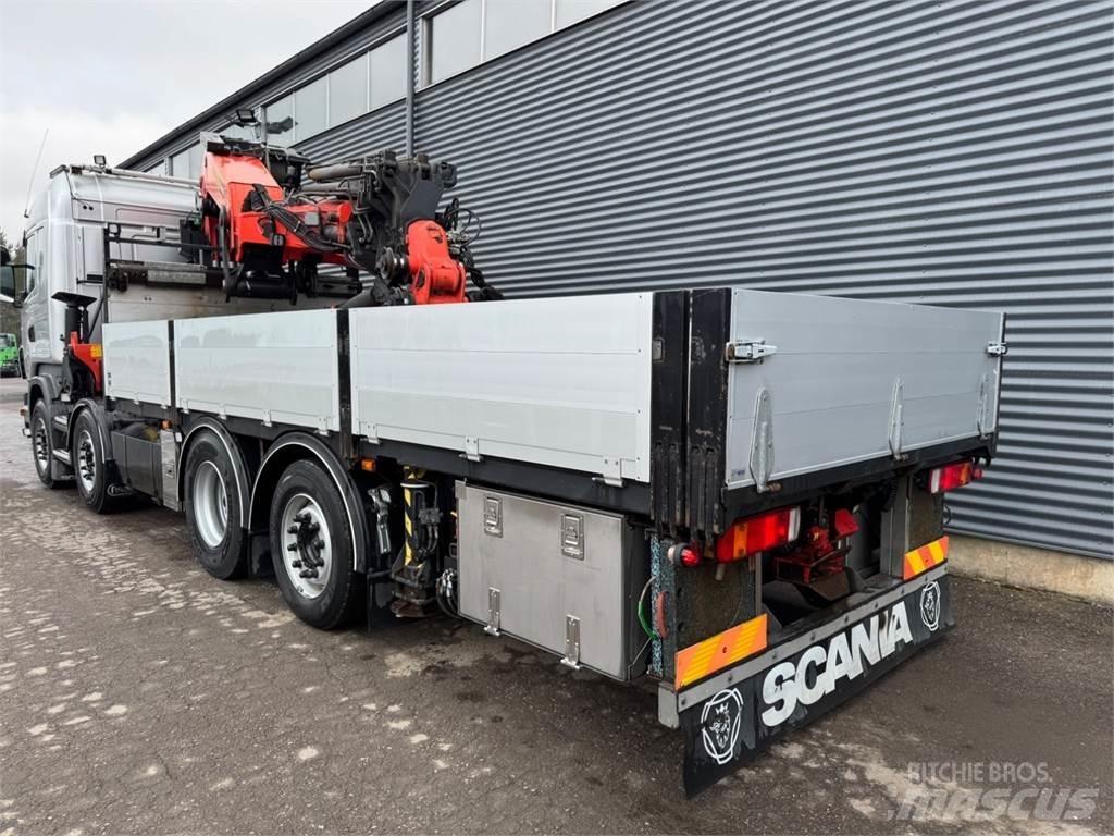 Scania R480 8X2*6 شاحنات الرافعات