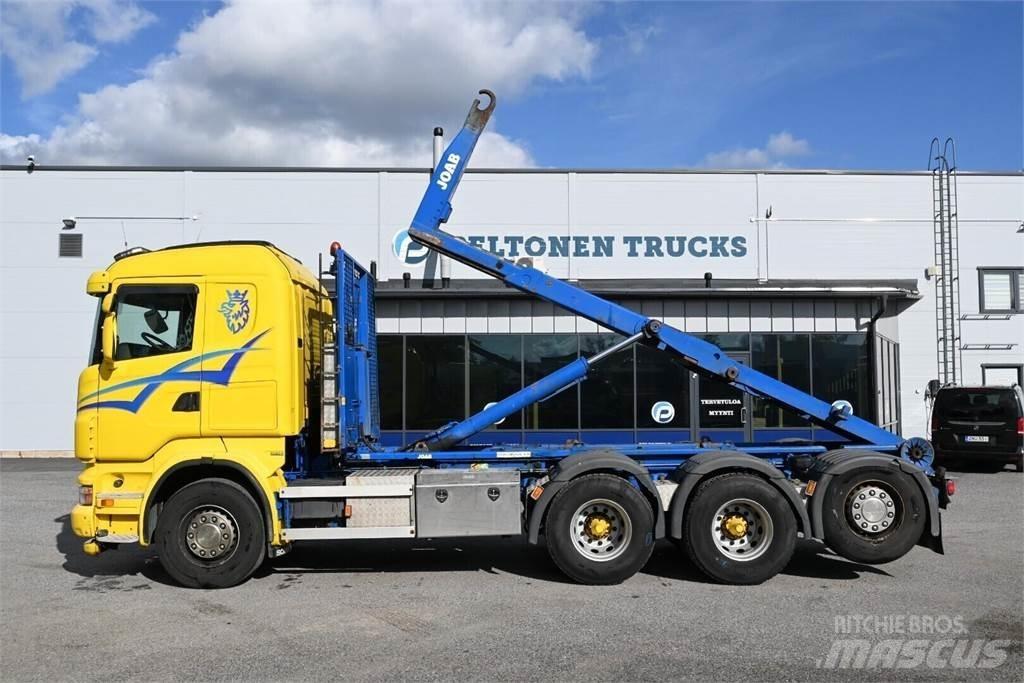 Scania R480 8x4*4 شاحنات الرافعات الخطافية