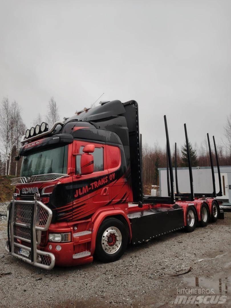 Scania R730 شاحنات أشجار