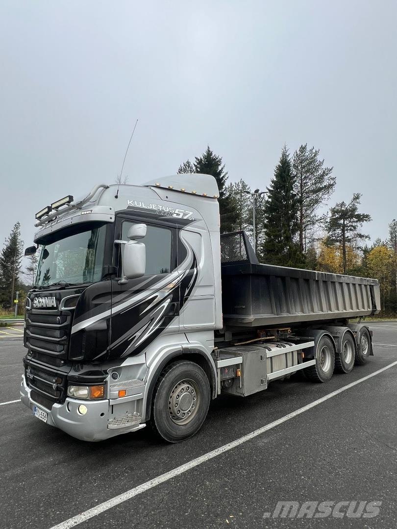 Scania R730 شاحنات الرافعات الخطافية