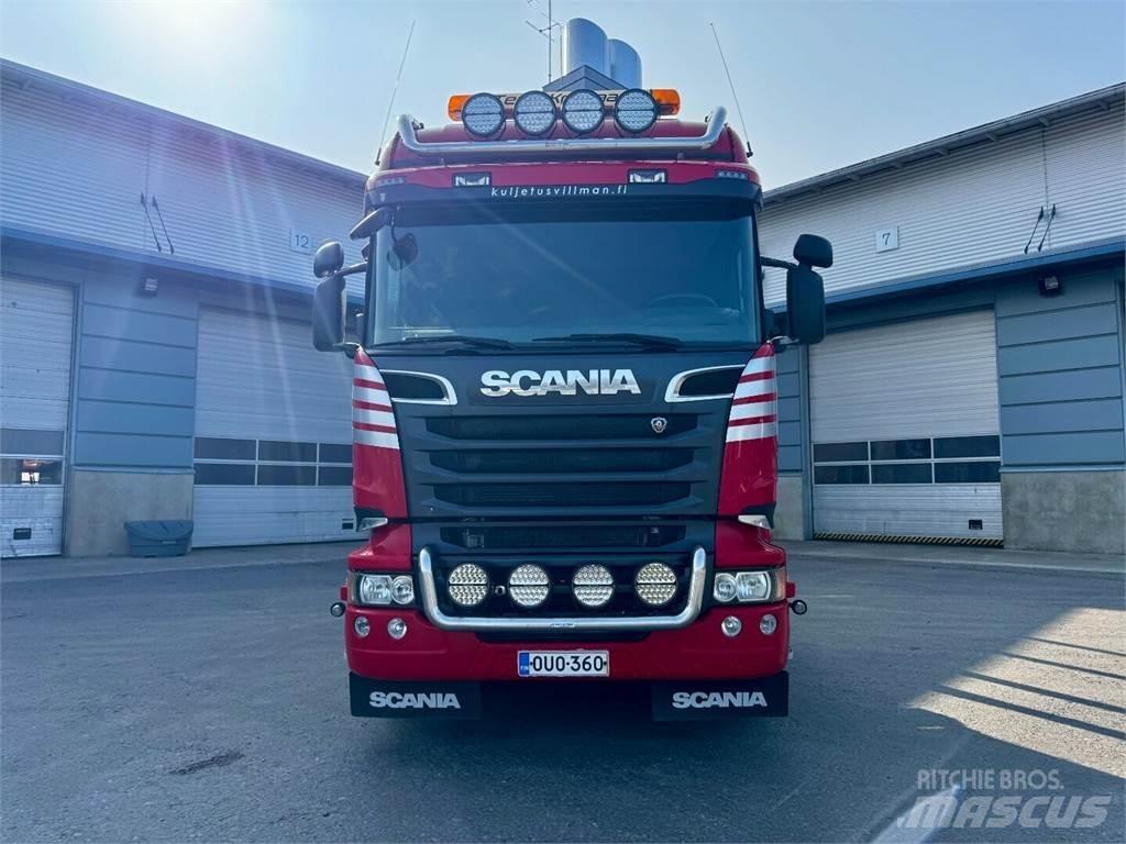 Scania R730 8x4 شاحنات أشجار