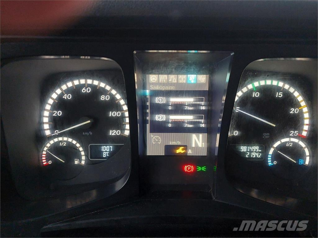 Sisu CK16M 8x4 شاحنات أشجار