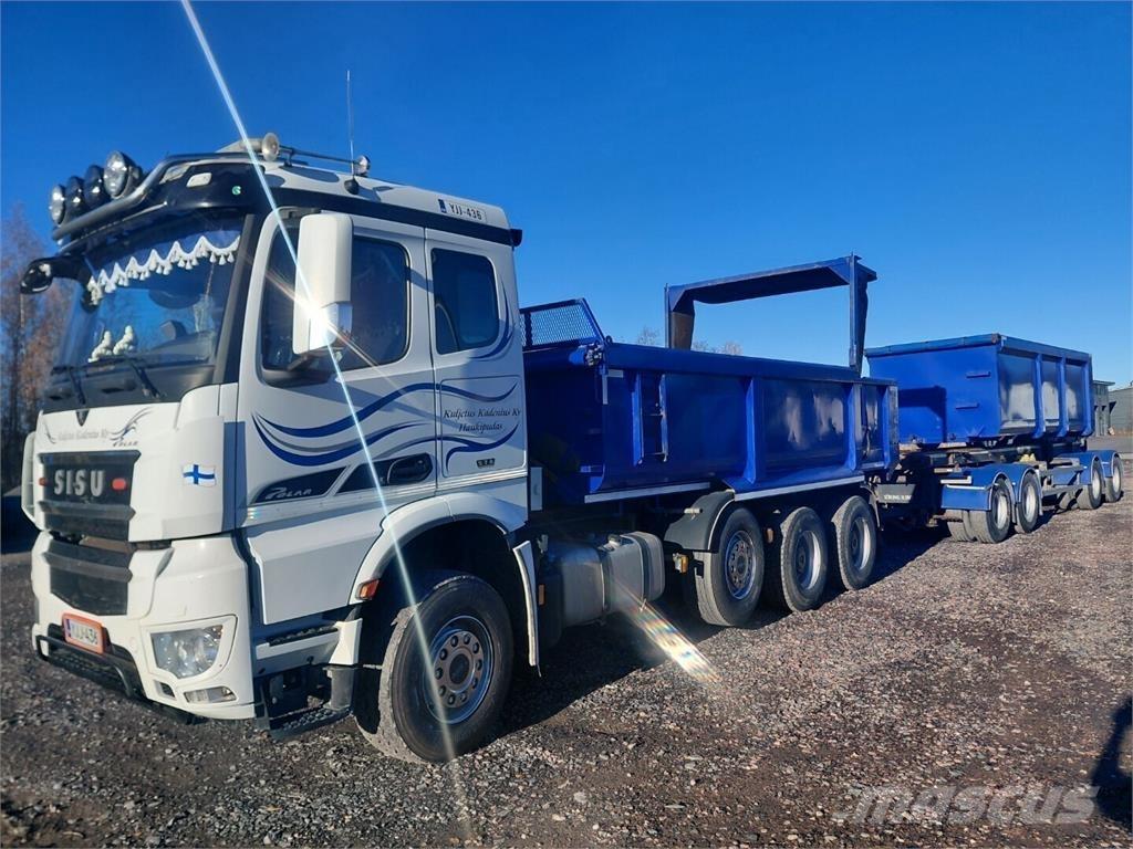 Sisu CM16M 8x4 شاحنات قلابة