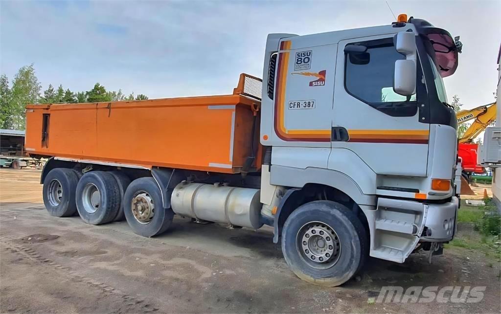 Sisu E12 8X2 شاحنات قلابة