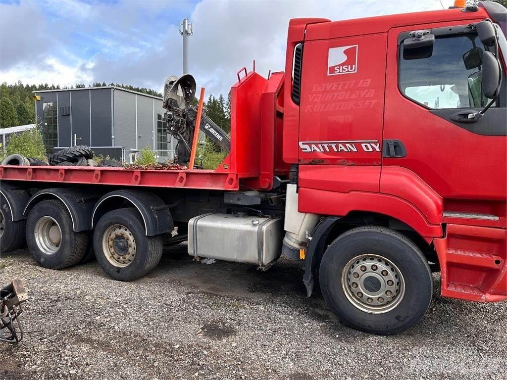 Sisu E14 8x2 شاحنات الرافعات الخطافية