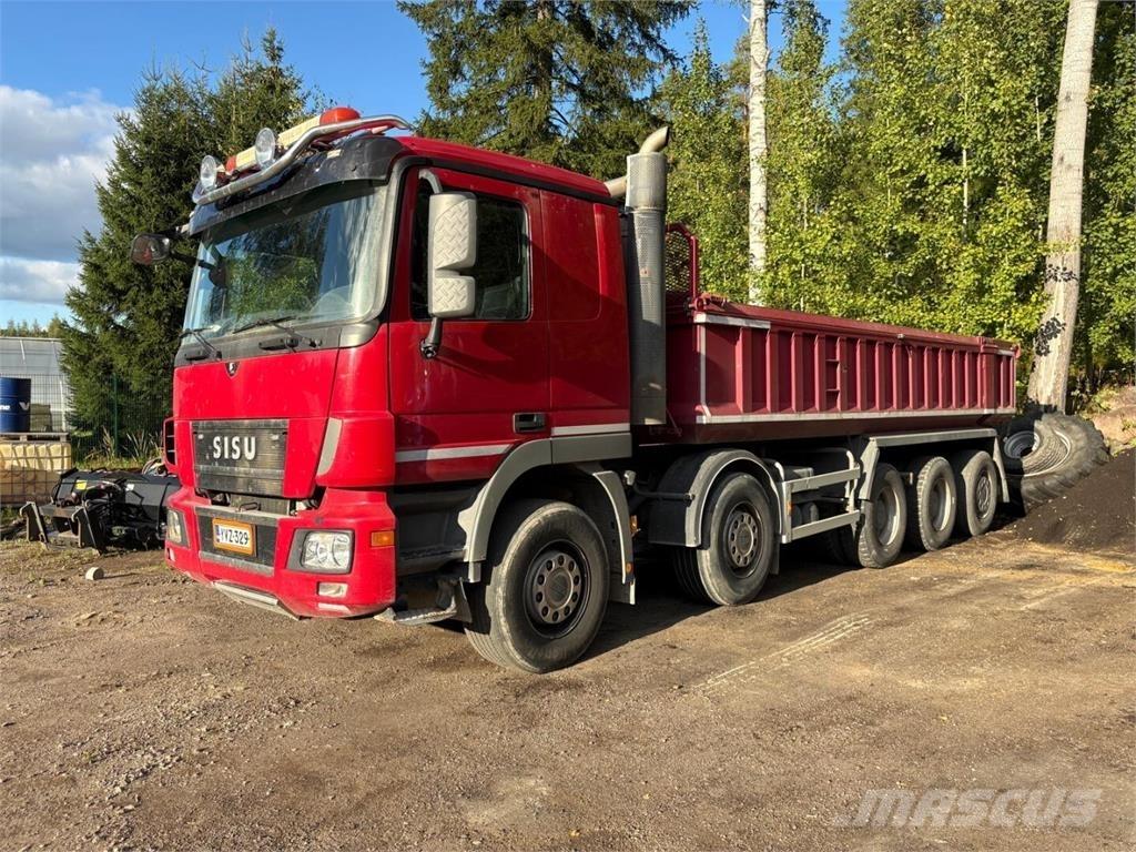 Sisu Polar 10x4 شاحنات قلابة