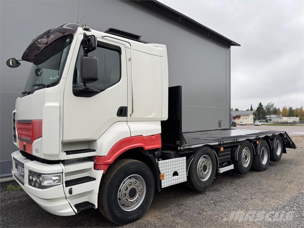 Sisu R500 10x4 شاحنات نقل آلة الغابات